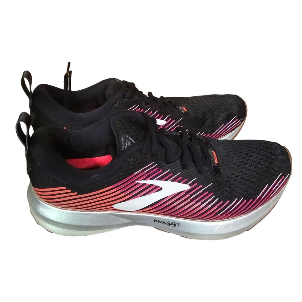 BROOKS DNA AMP Running‎ Shoes  Pink Gray 7.5